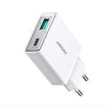 JOYROOM JR-TCF14 PD 20W Dual-Port (A+C) Charger-White (EU) super silm design