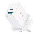 JOYROOM JR-TCF21 20W Dual-Port (A+C) Charger-White (UK)