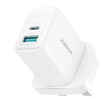 JOYROOM JR-TCF21 20W Dual-Port (A+C) Charger-White (UK)
