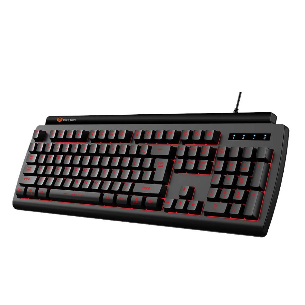 Meetion USB Backlit Gaming Keyboard - Black