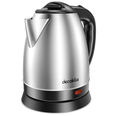 Decakela 1.5L Stainless Steel Electric Kettle with Base (KEKT002B)