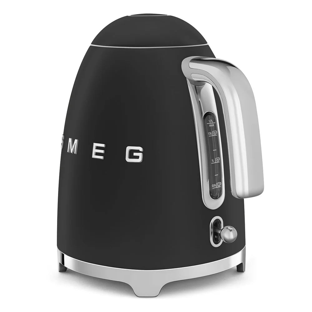 Smeg Electric Kettle 50's Style – Black Matt | KLF03BLM