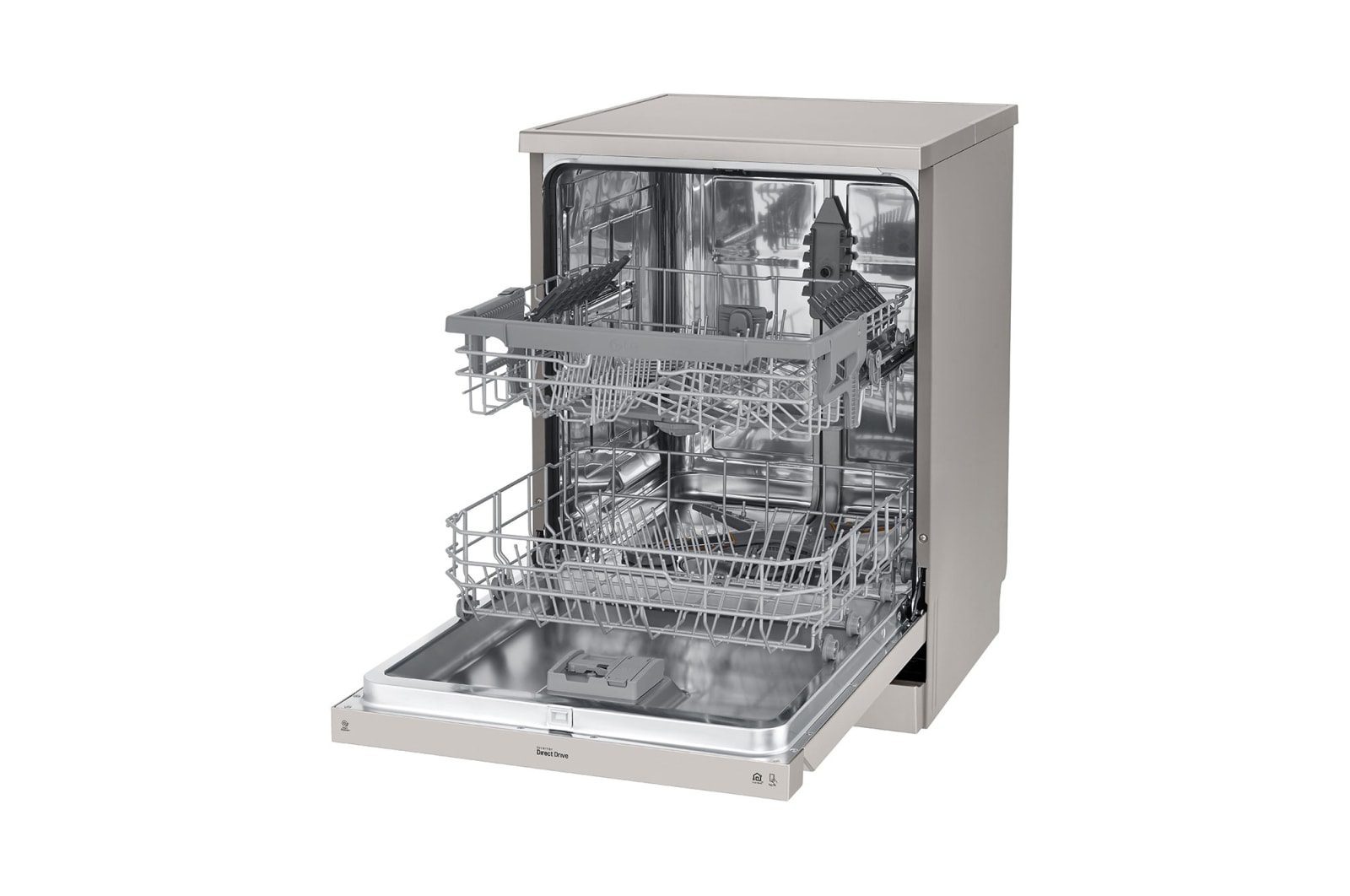 LG QuadWash Dishwasher 14 Place Settings Platinum Silver (DFB512FP)