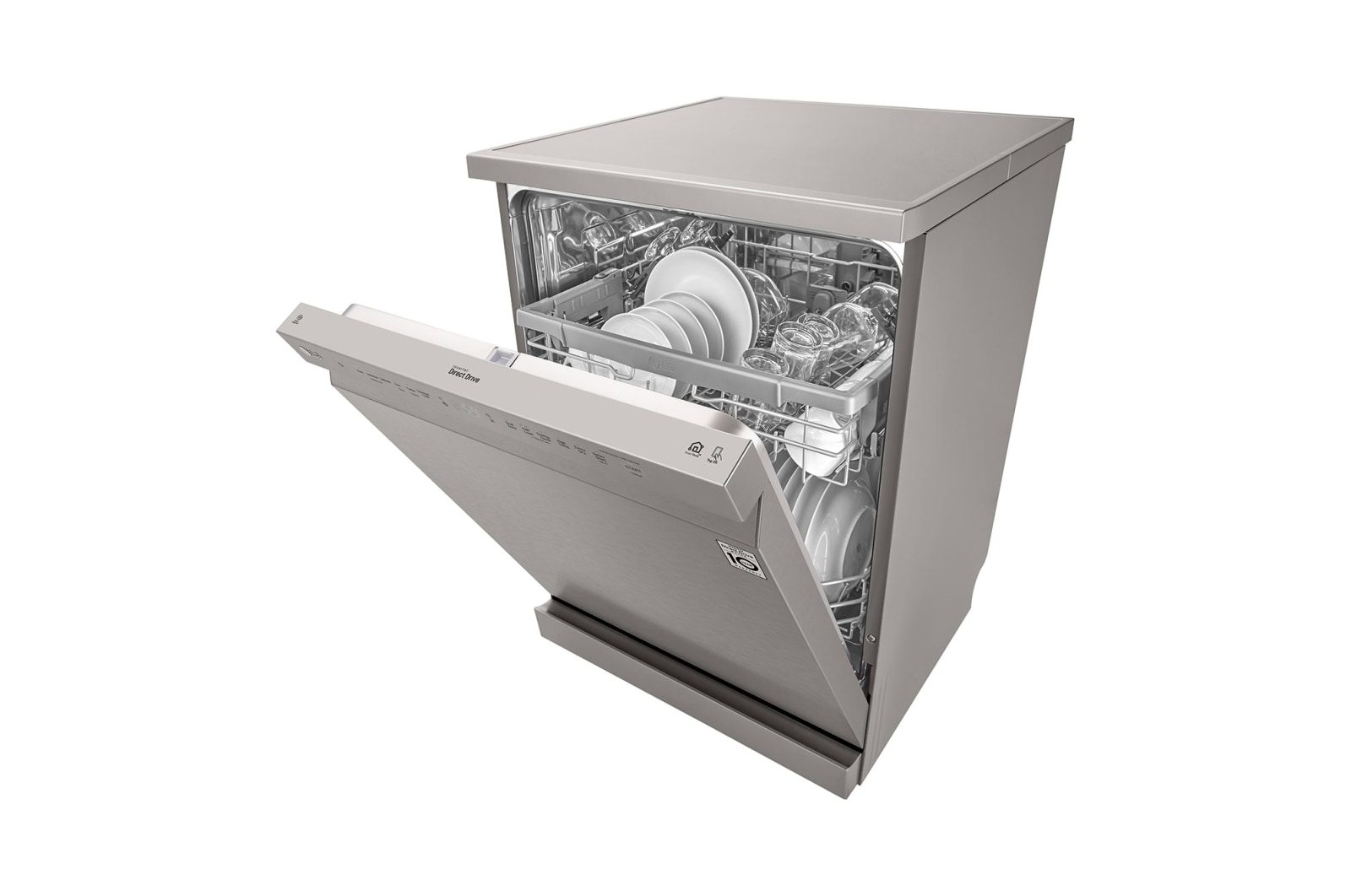 LG QuadWash Dishwasher 14 Place Settings Platinum Silver (DFB512FP)