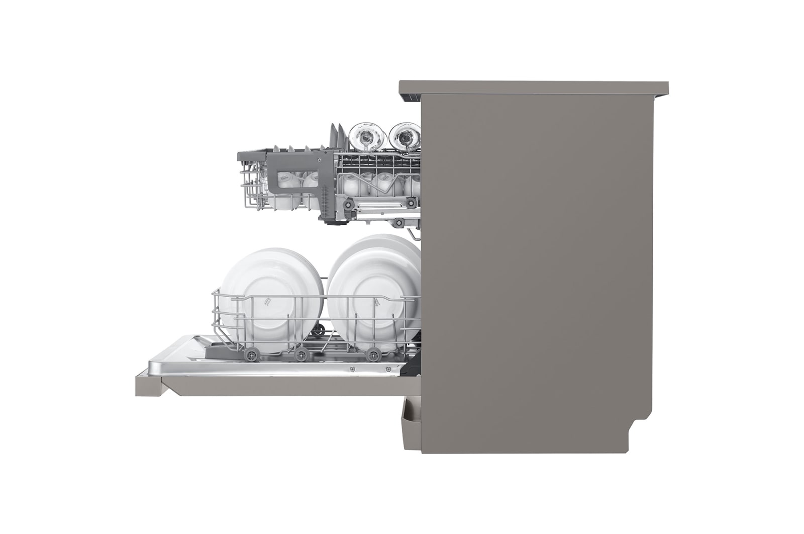 LG QuadWash Dishwasher 14 Place Settings Platinum Silver (DFB512FP)