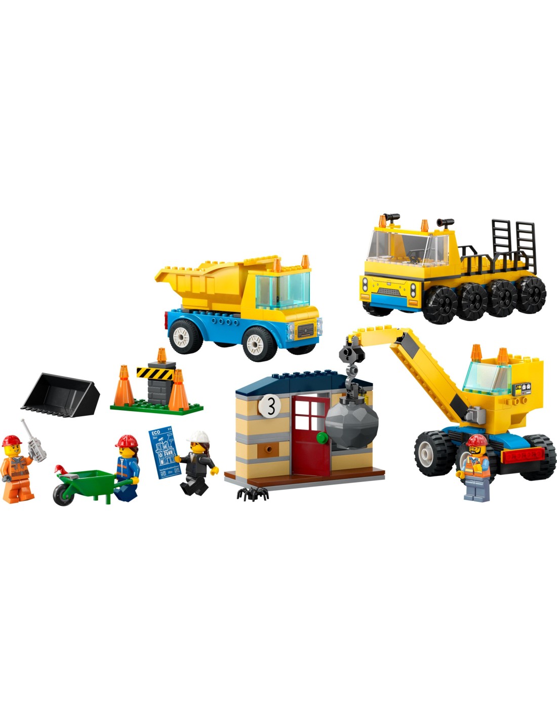 LEGO® City - Construction Trucks & Wrecking Ball 60391