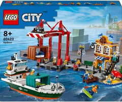 LEGO City Seaside Harbor & Cargo Ship 60422