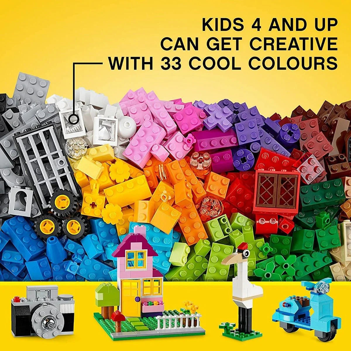 LEGO® Classic Large Creative Brick Box 10698 - 790+ Pieces