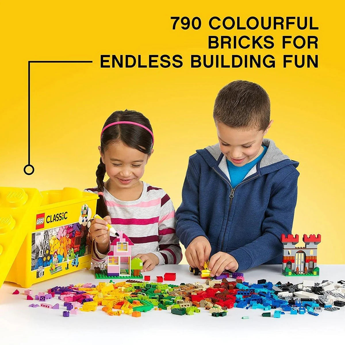 LEGO® Classic Large Creative Brick Box 10698 - 790+ Pieces
