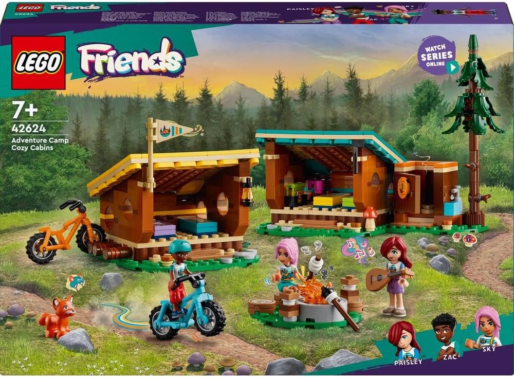 LEGO® Friends - Adventure Camp Cozy Cabins 42624