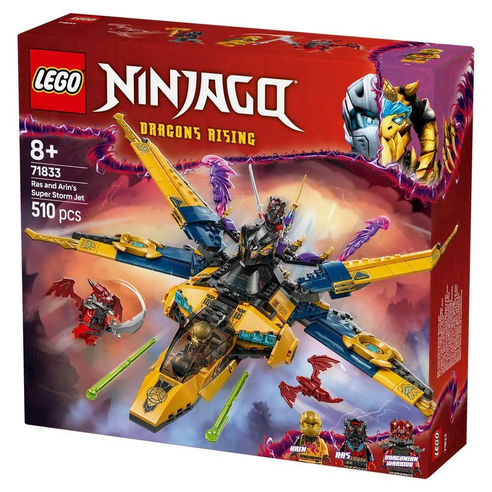 LEGO Ninjago Ras & Arin’s Super Storm Jet 71833