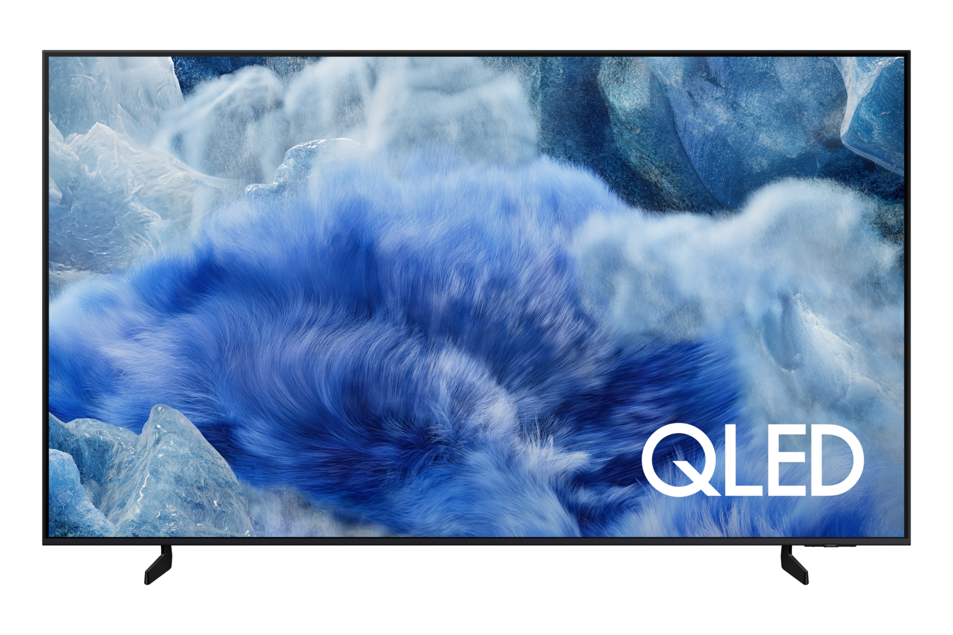 Samsung QA75Q8FAAUXTW 75 inch QLED 4K Smart TV Black — Front View