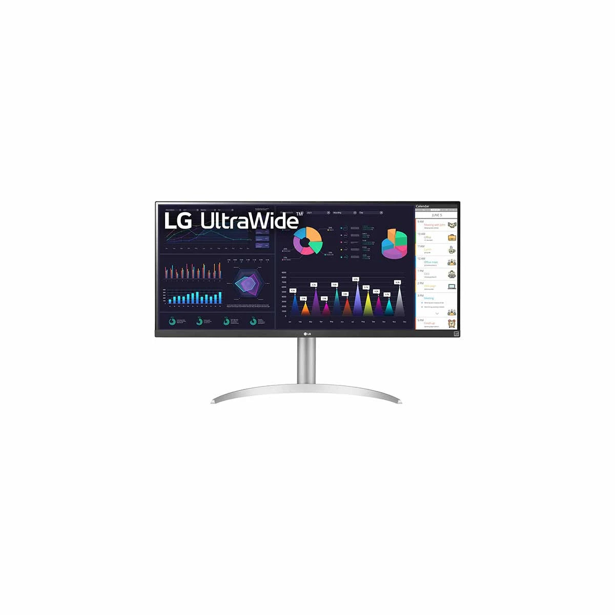 LG 34WQ650-W 34'' 21:9 UltraWide™ Full HD IPS Monitor with AMD FreeSync™