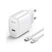 Yesido 20W Quick Charger with Type-C to Lightning Cable YC57L