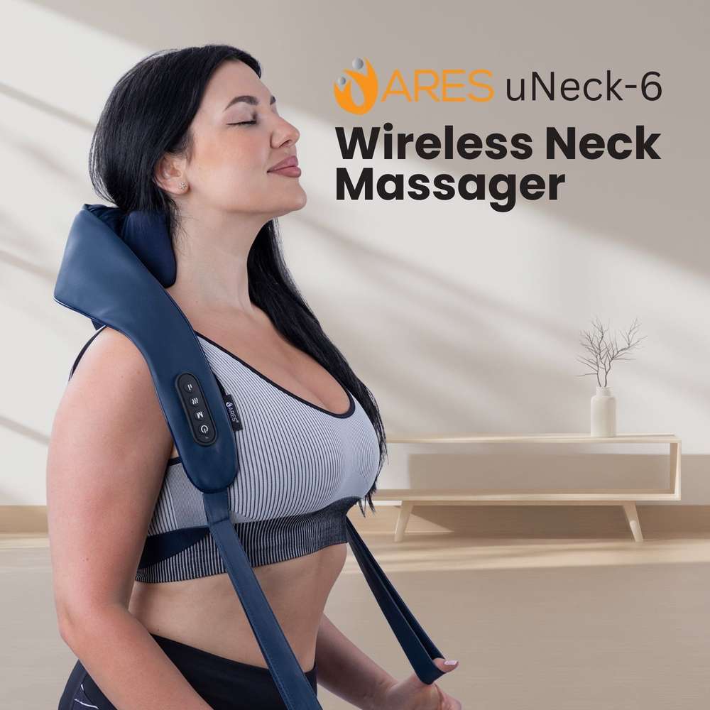 ARES uNeck- 6 Wireless Neck Massager