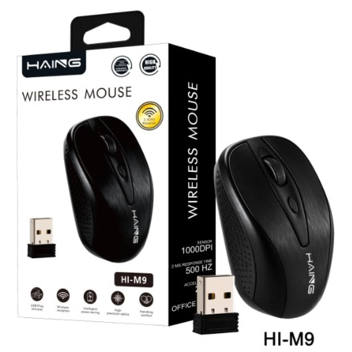 ماوس هاينج M9 بصري USB 2.4G لاسلكي للكمبيوتر