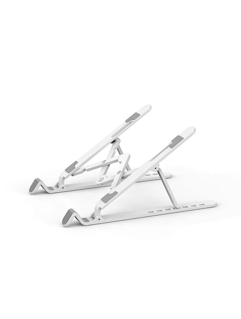 Wiwu S500 Foldable Laptop Stand Hardened Plastic - White