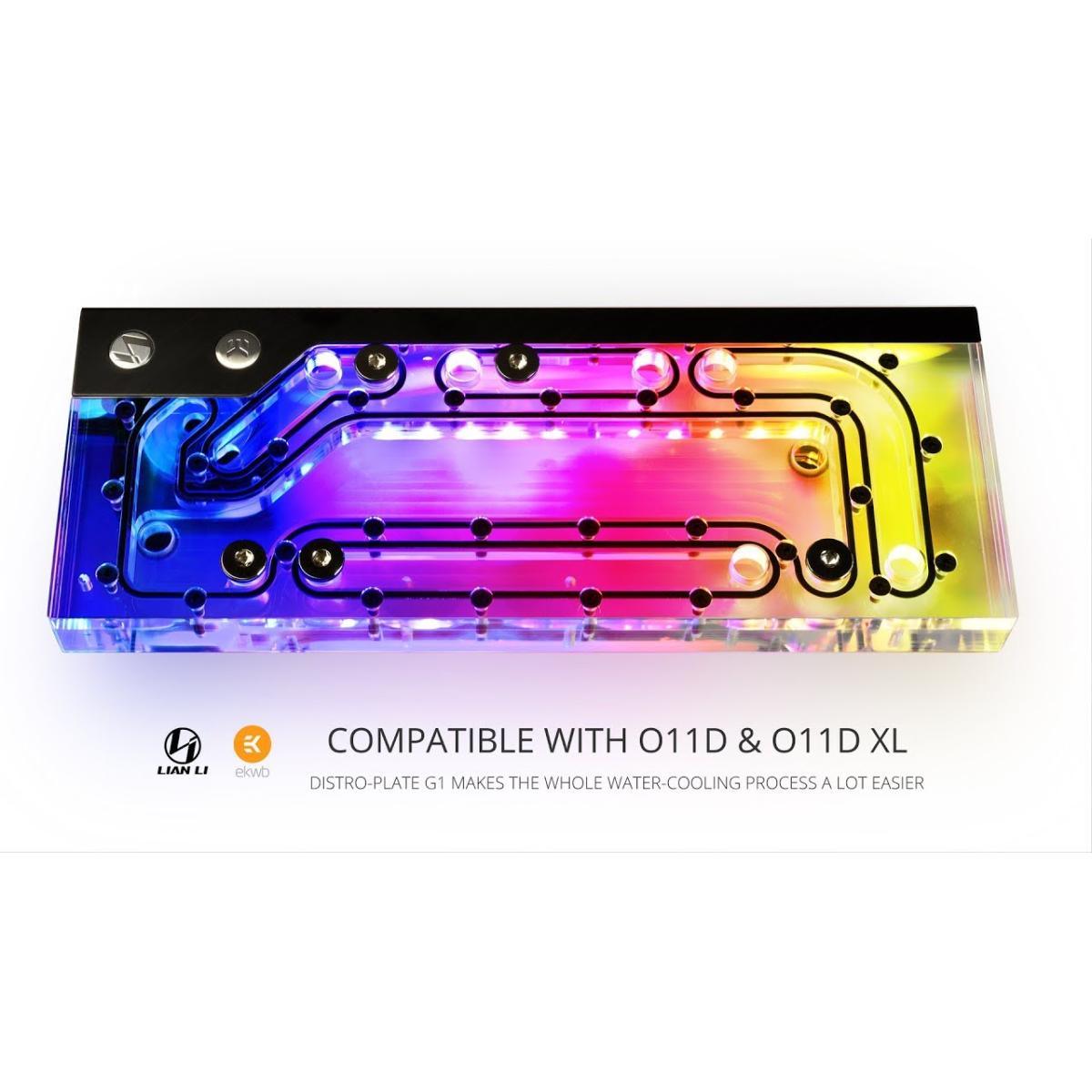 LIAN LI O11 DISTROBUTION-PLATE G1 DESIGNED BY EKWB D-RGB + DDC3.1 PWM - O11 DYNAMIC/DYNAMIC XL