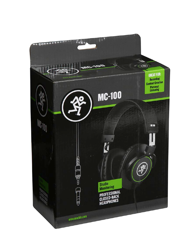 Mackie MC-100 Professional Closed-Back Headphones