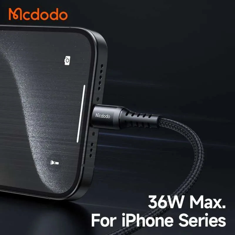 Mcdodo Type C To Type C Cable 60W 1M Fast Charging - Black