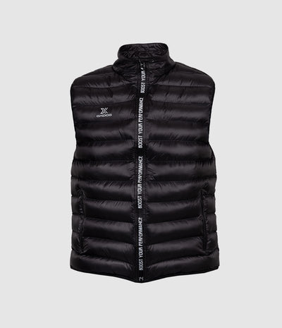 MILANO LIGHT VEST أسود – سترة خفيفة وعصرية للراحة اليومية