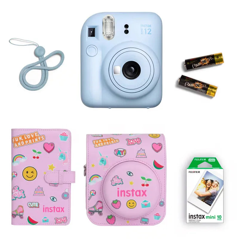 Fujifilm Instax Mini 12 Instant Film Camera Bundle with Accessories