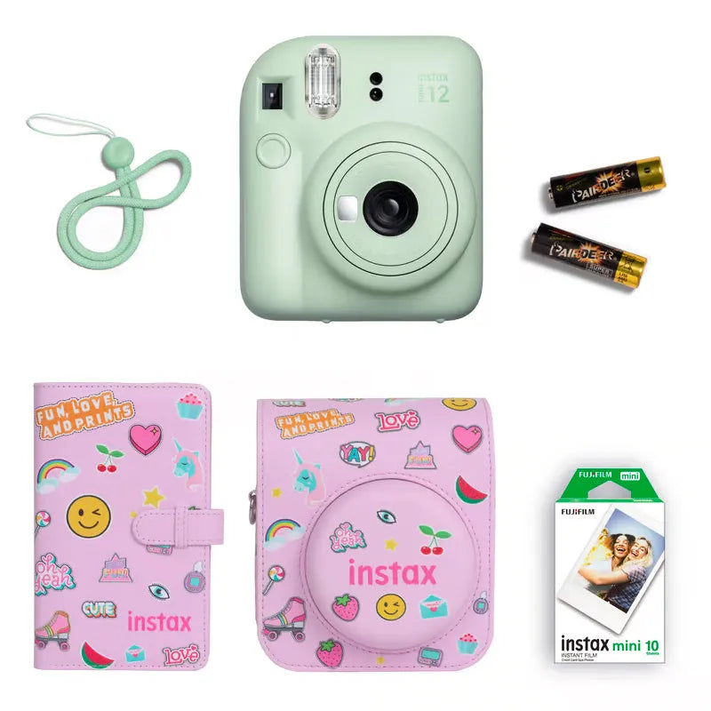 Fujifilm Instax Mini 12 Instant Film Camera Bundle with Accessories