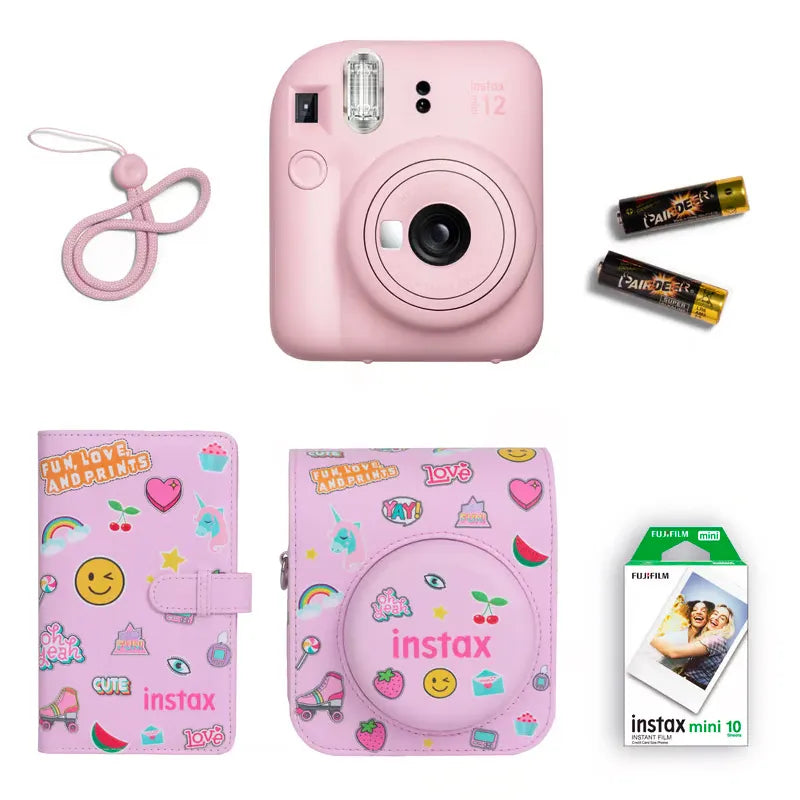 Fujifilm Instax Mini 12 Instant Film Camera Bundle with Accessories