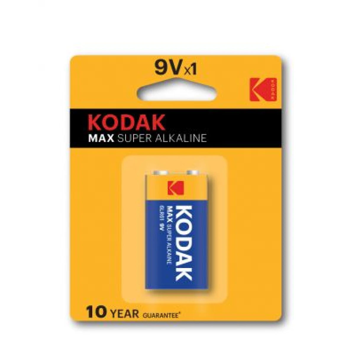 Kodak MAX 9V Batteries Alkaline