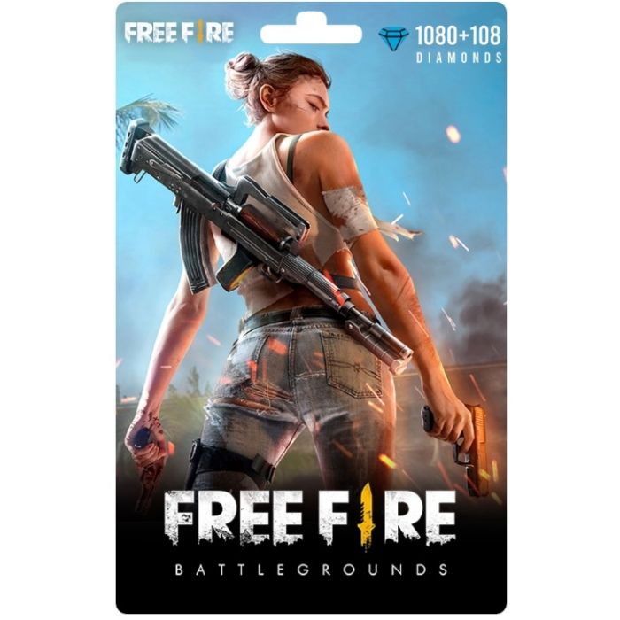 FreeFire 1080+108 Diamonds