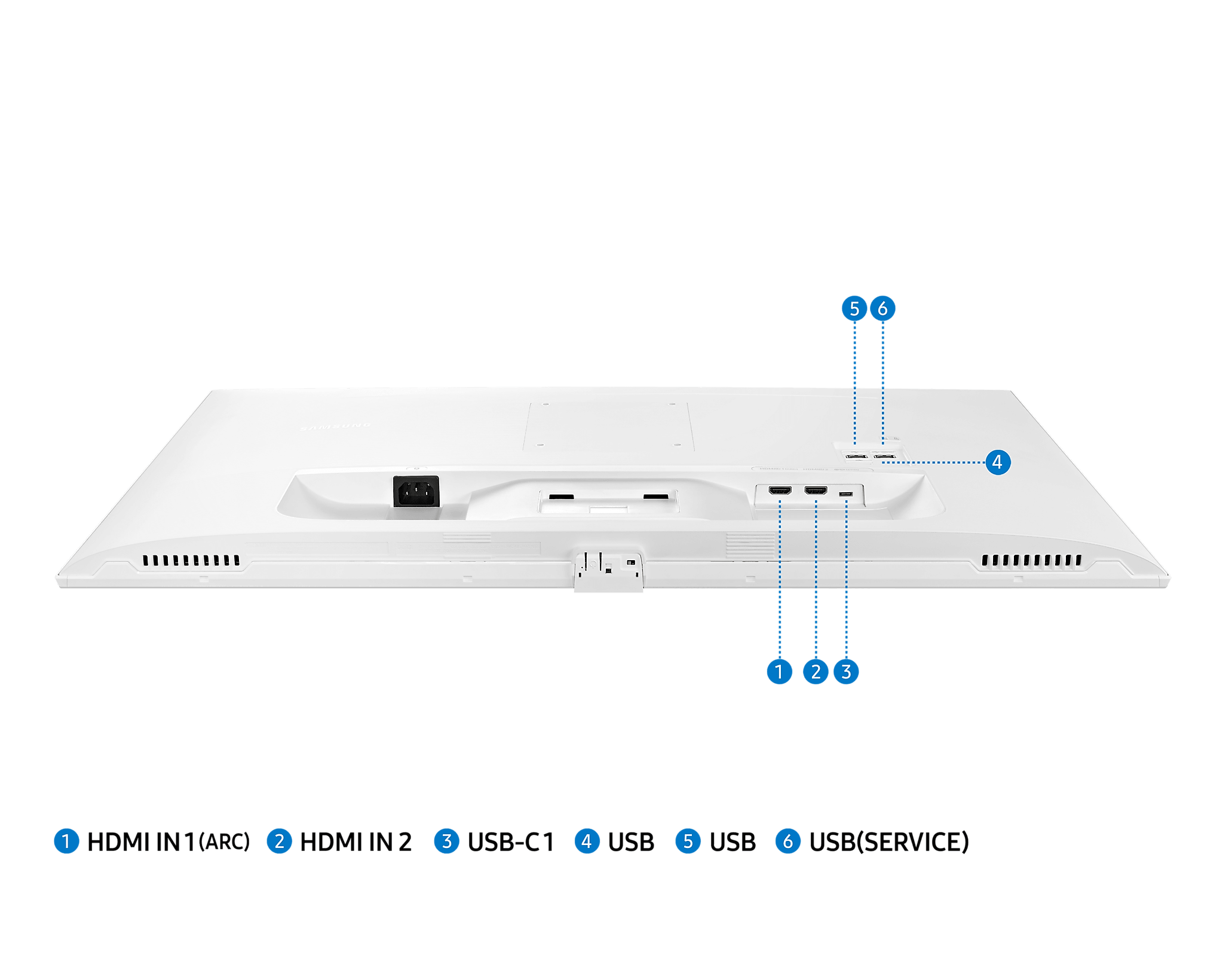 Samsung 32" Smart Monitor - M7 White