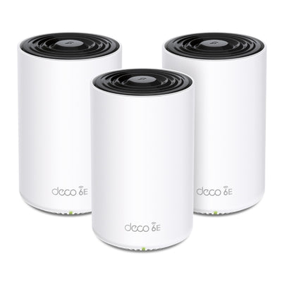 TP-Link Deco AXE5400 Tri-Band WiFi 6E Mesh System (Deco XE75 Pro) 2.5G WAN/LAN Port (3 Pack)