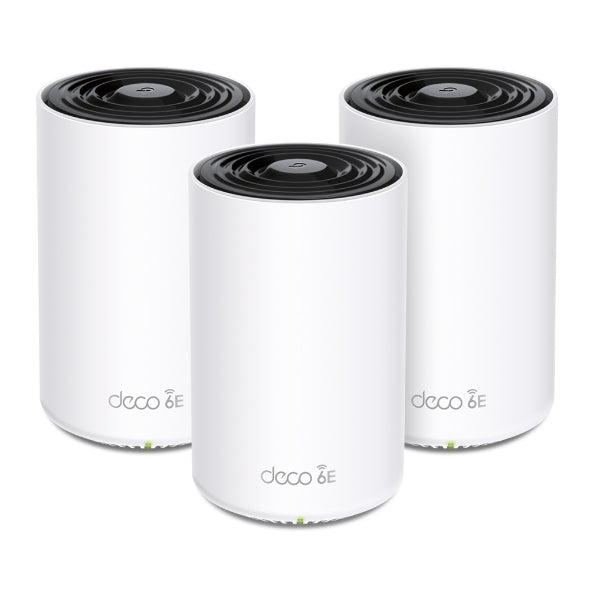 TP-Link Deco AXE5400 Tri-Band WiFi 6E Mesh System(Deco XE75 Pro) 2.5G WAN/LAN Port (3 Pack)