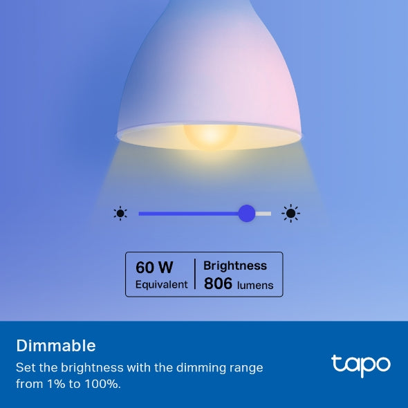 TP-Link Tapo L530E Smart Wi-Fi Light Bulb Multicolor