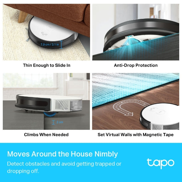 Tp-Link TAPO RV10 Robot Vacuum & Mop