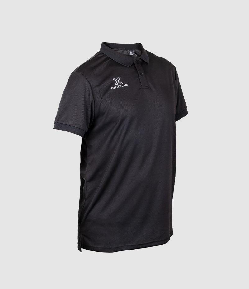 OXFORD II PIQUE Black – Classic & Comfortable Polo Shirt