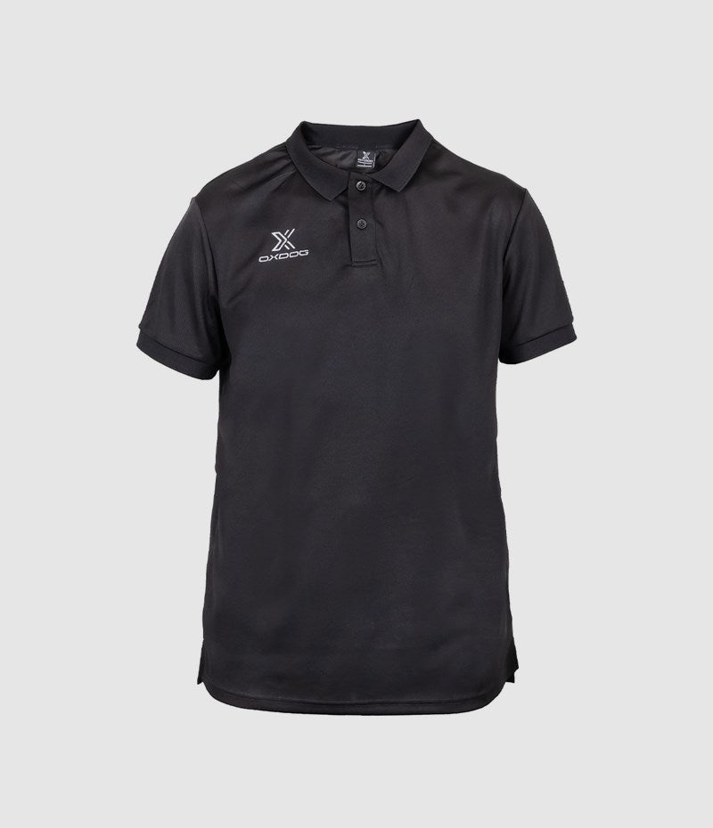 OXFORD II PIQUE Black – Classic & Comfortable Polo Shirt