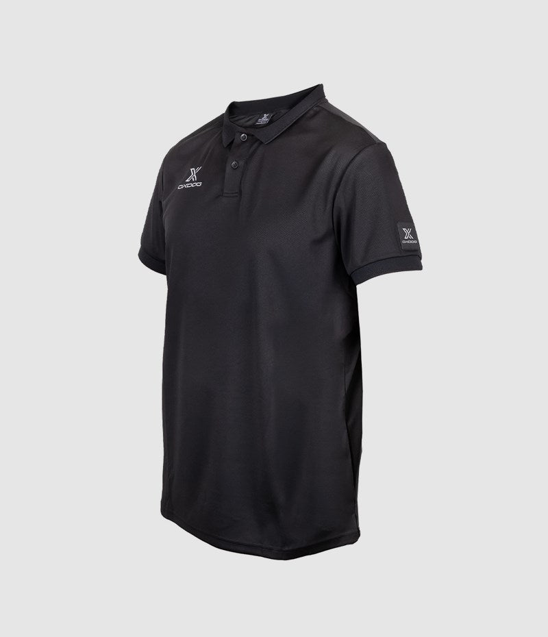 OXFORD II PIQUE Black – Classic & Comfortable Polo Shirt