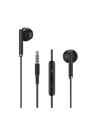 WiWU Audio Jack EarStereo Earbuds 3.5mm with Mic - Black