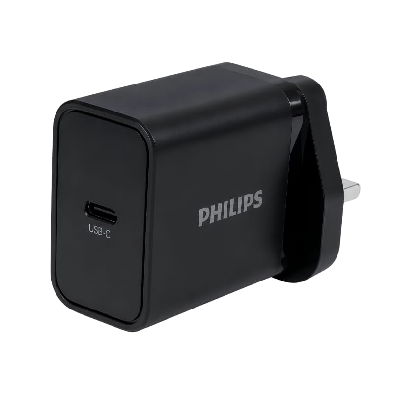 Philips DLP5314CB USB-C Wall Charger, 40W Dynamic Power, 60W Max, EU Plug