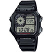 Casio Men's AE-1200WH-1A World Time Multifunction Watch