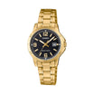 Casio LTP-V004G-1B Gold Stainless Watch for Women