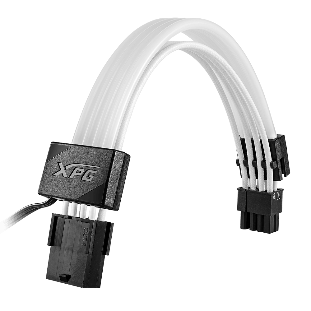 XPG Prime ARGB 8 PIN (6+2) VGA Extension Cable (ARGBEXCABLE-VGA-BKCWW)