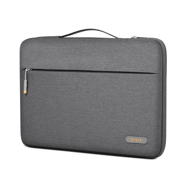 WIWU PILOT WATER RESISTANT HIGH-CAPACITY LAPTOP SLEEVE CASE 15.6" - GREY