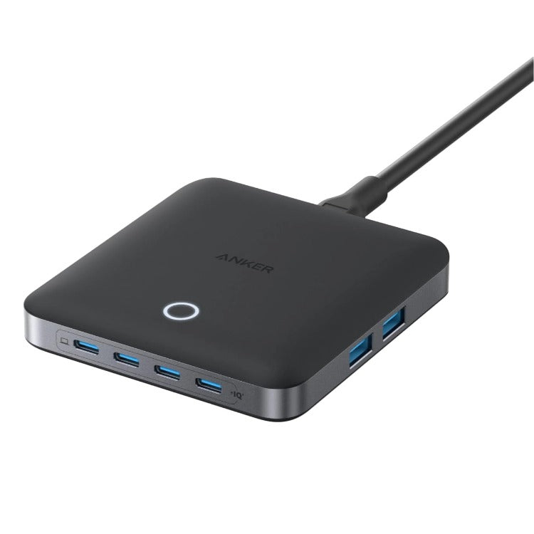 شاحن أنكر نانو 130 واط، شاحن GaN بستة منافذ (النسخة الصينية) – منفذي USB-C بقوة 100 واط + 4 منافذ