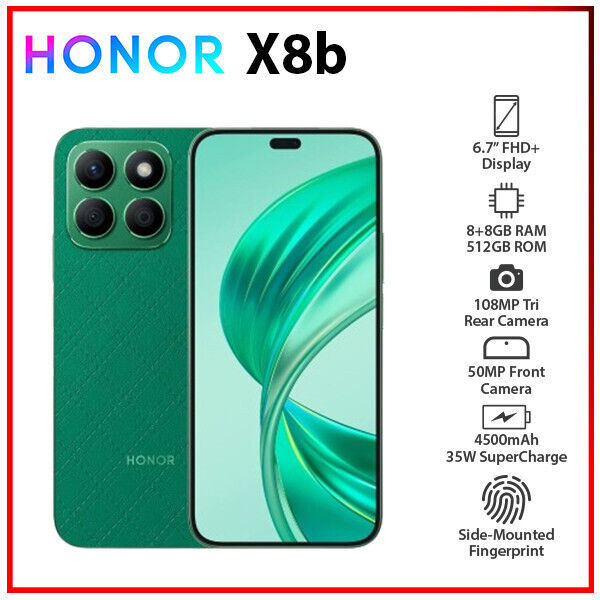 HONOR X8b - 16GB (8+8)