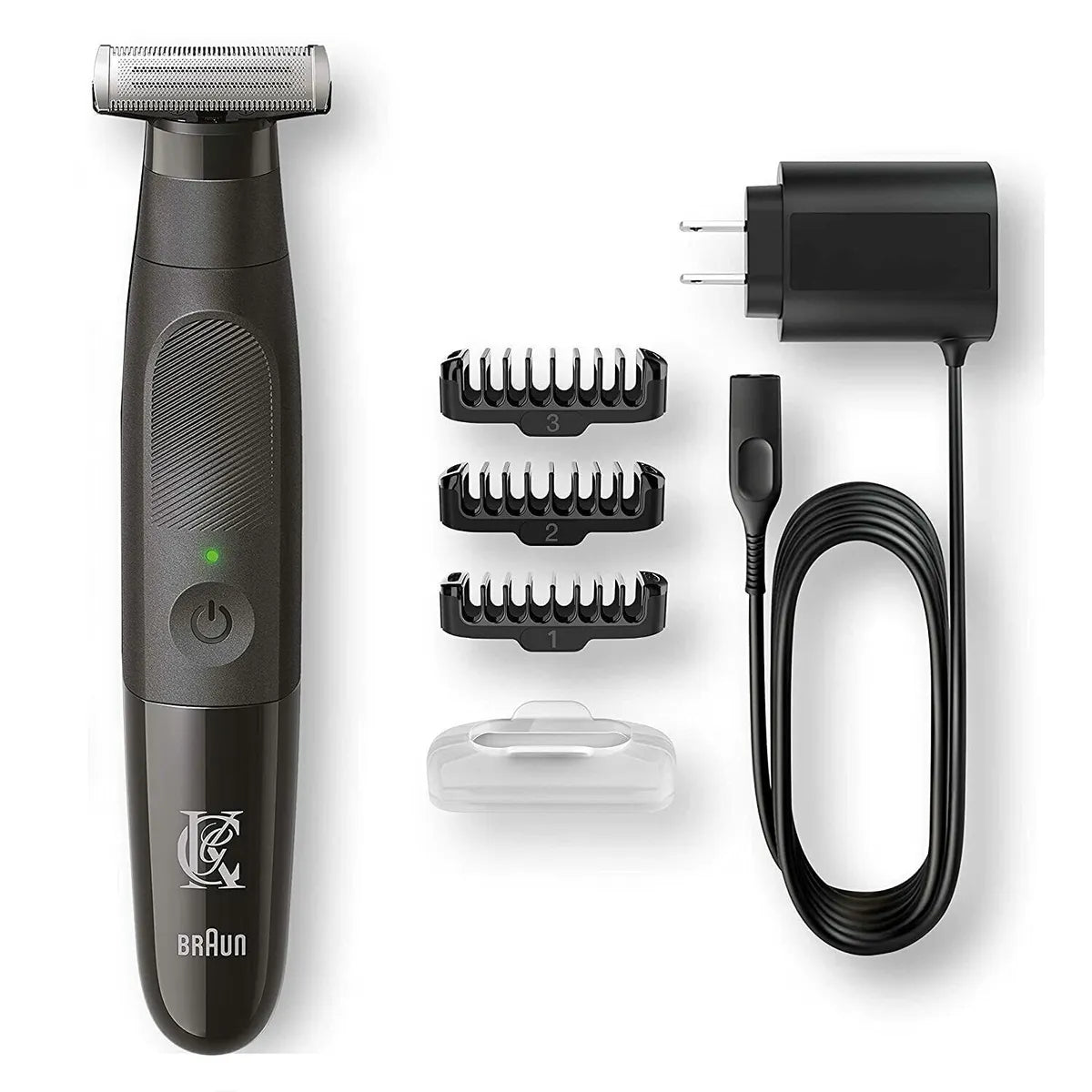 King C. Gillette All-in-One Stubble Trimmer: Cordless, Waterproof, 4D Blade  - BLACK