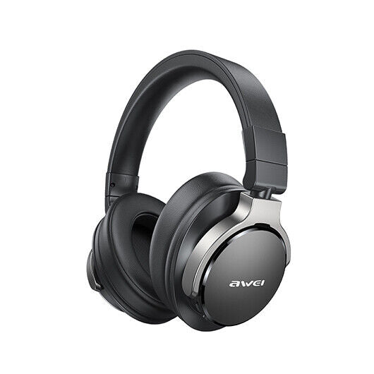 AWEI Wireless Over-Ear Foldable Headphone with ANC - Black