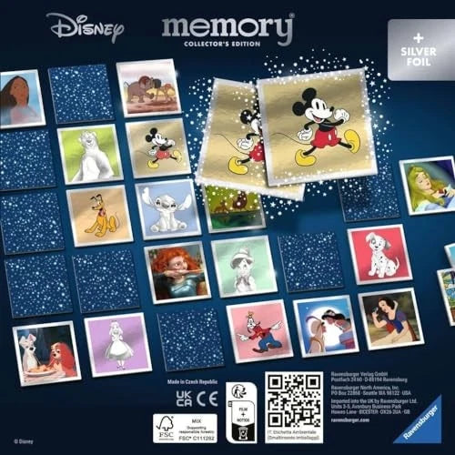 Ravensburger Disney Collector's Memory Training Game for Ages 6