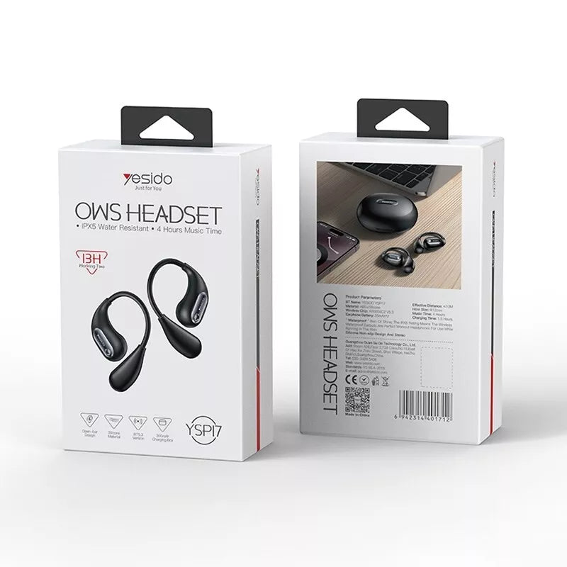 YESIDO YSP17 Bluetooth Bone Conduction Sports Earbuds